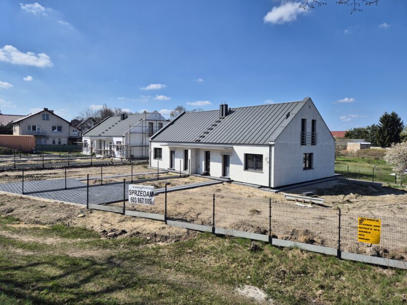 NOWA INWESTYCJA WSCHOWA, POŁOWA BLIŹNIAKA LOKAL "B"